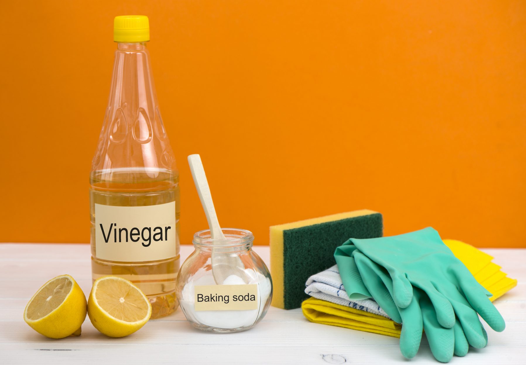 Clean with Apple Cider Vinegar