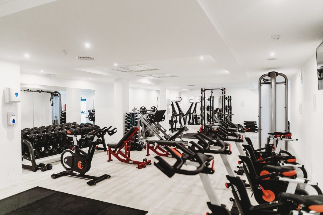 Clean Empty Gym
